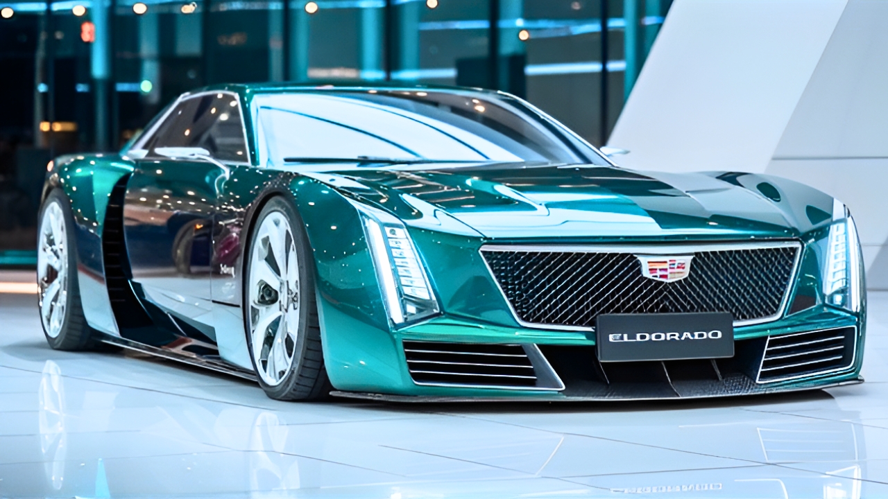 Cadillac Eldorado Concept: Inspirado en el Elmiraj con Diseño Futurista Elegante