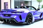BMW Z4 Convertible Morado: Deportivo Elegante con Estilo Llamativo