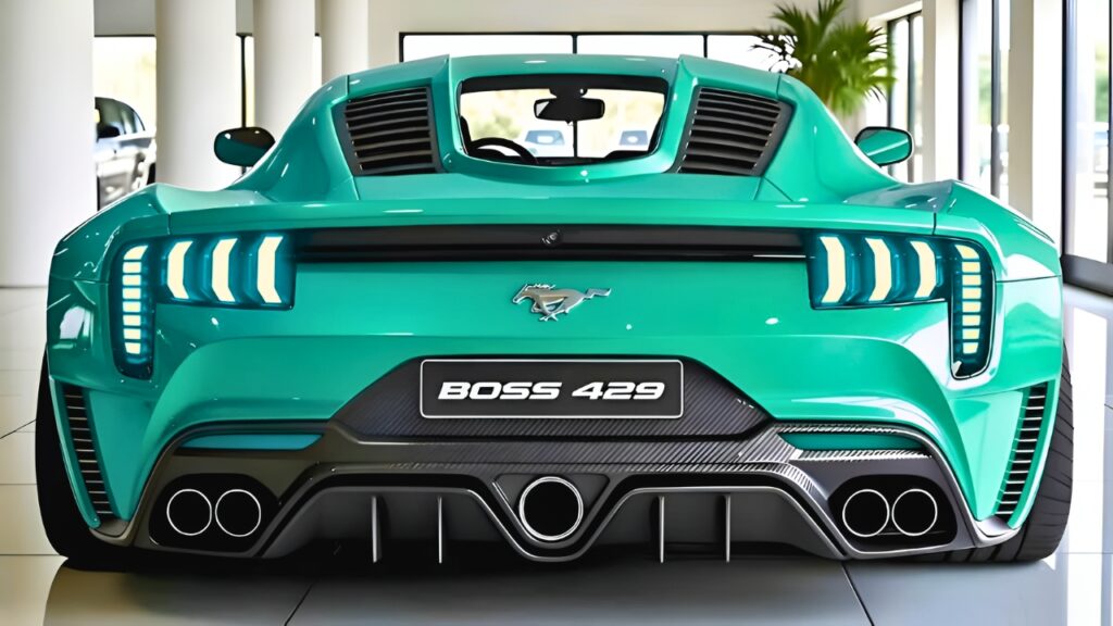 Nuevo Ford Mustang Boss 429 2026 – Concept Deportivo Moderno e Impactante