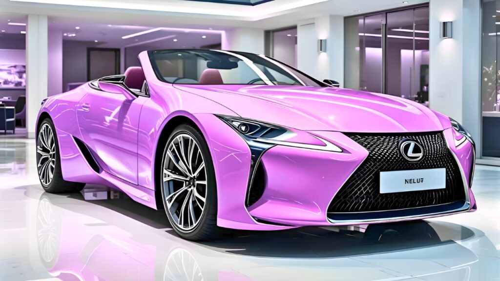 Lexus LC Convertible: Deportivo de Lujo con Diseño Impactante y Gran Potencia