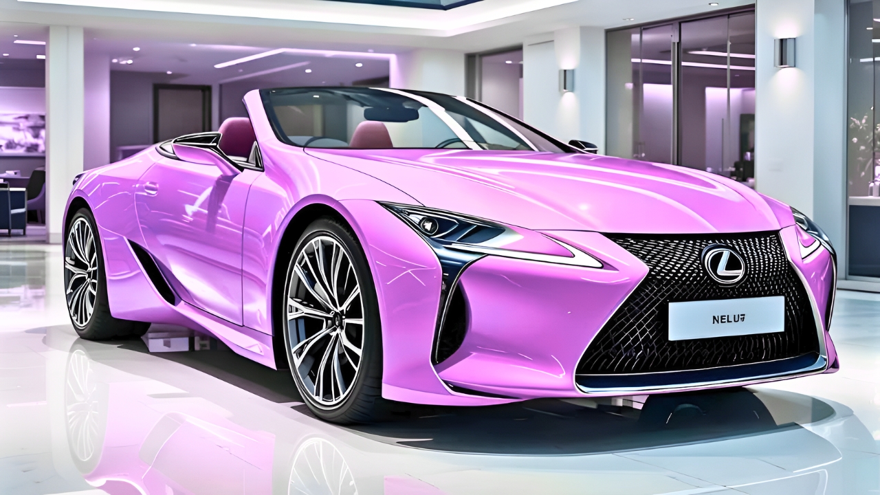 Lexus LC Convertible: Deportivo de Lujo con Diseño Impactante y Gran Potencia