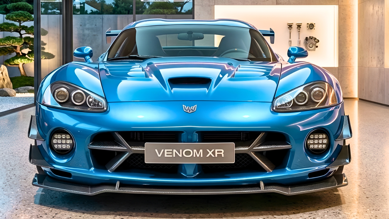 Dodge Viper ACR 2017 Personalizado: Superdeportivo Extremo y Diseño Agresivo