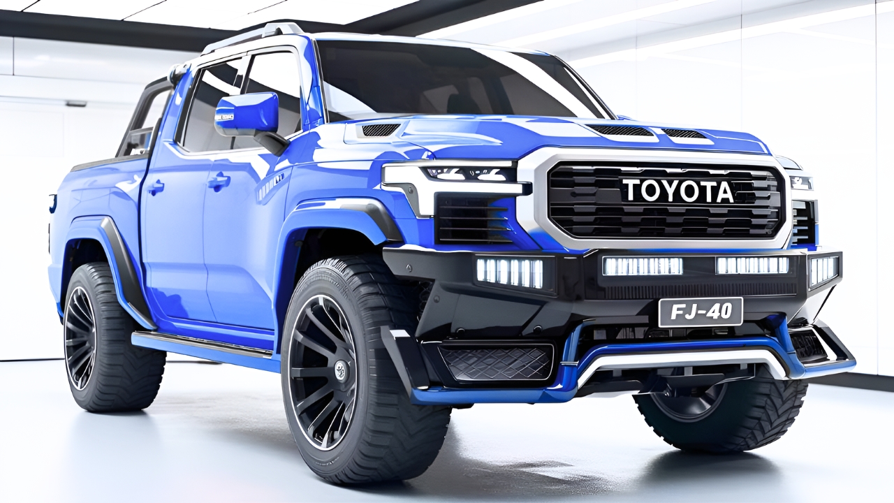 Toyota Land Cruiser FJ-40 Pickup 2026 Concept: Diseño Clásico con Estilo Moderno